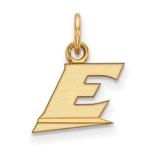 14k Yellow Gold Eastern Kentucky U XS (Tiny) Charm or Pendant